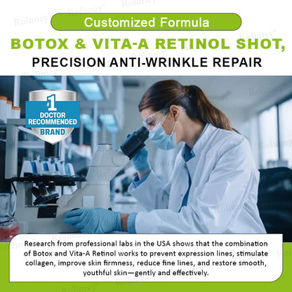 🇬🇧Made and shipped from the UK👉Rolimey® Botox & Vita-A Retinol Shot Wrinkle-Lift Tightening cream - Last Day Promotion 70% OFF